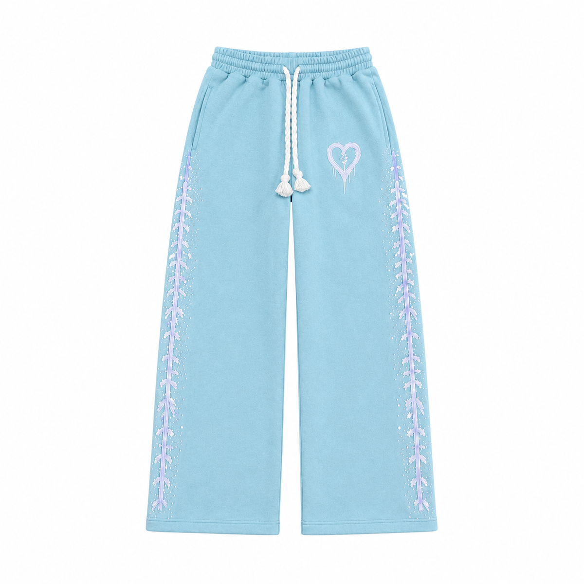 SHINY BLUE SWEATS